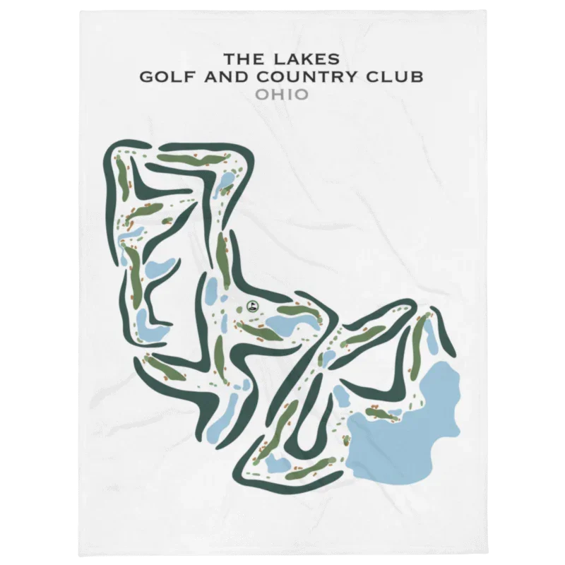 Lakes Golf & Country Club, Ohio - Printed Golf Courses