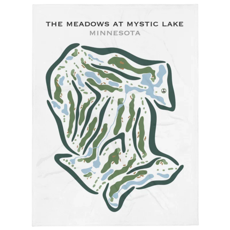 The Meadows at Mystic Lake, Minnesota - Printed Golf Courses