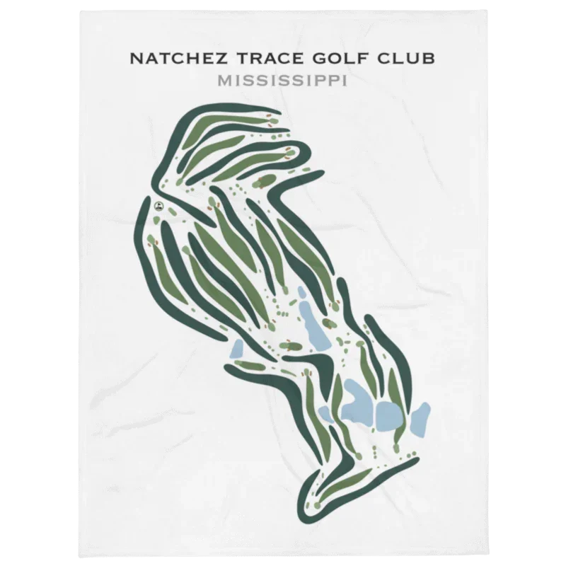 Natchez Trace Golf Club, Mississippi - Printed Golf Courses