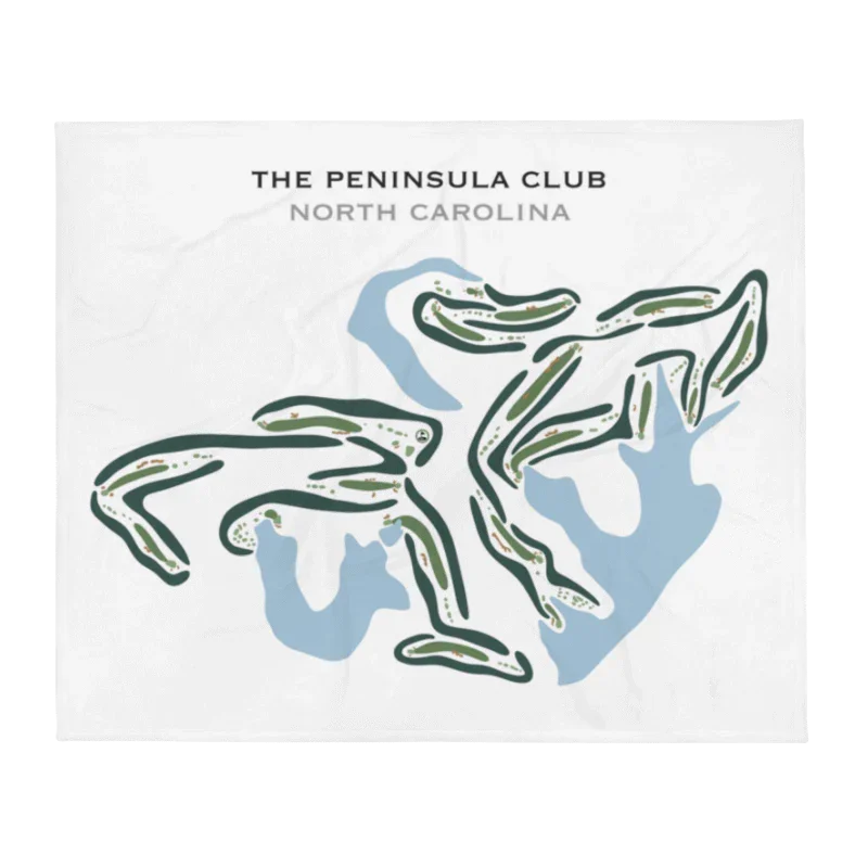 The Peninsula Club, Cornelius, North Carolina - Printed Golf Courses
