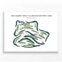 The Quest Golf Club-Houghton Lake, Michigan - Printed Golf Courses