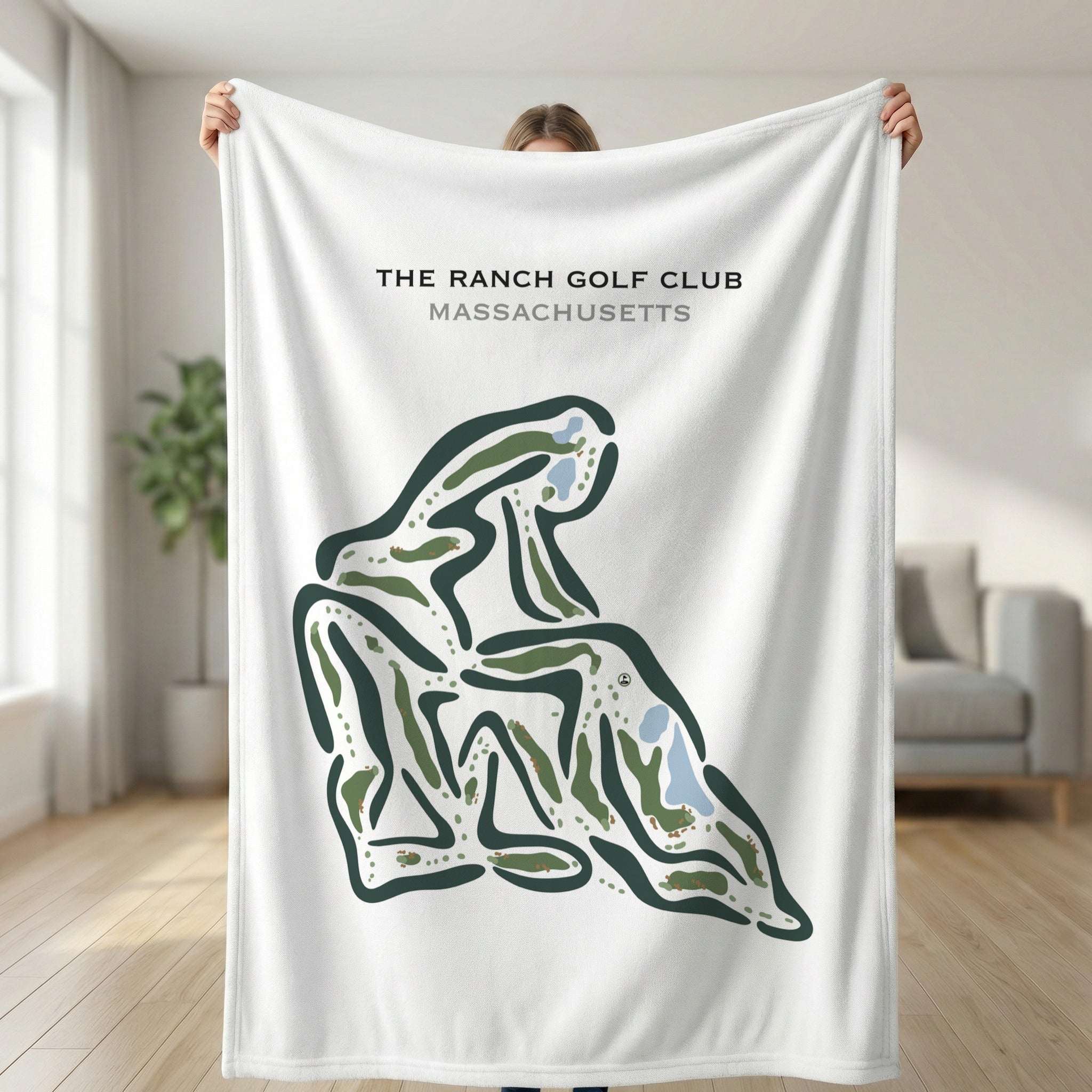 The Ranch Golf Club, Massachusetts - Printed Golf Courses