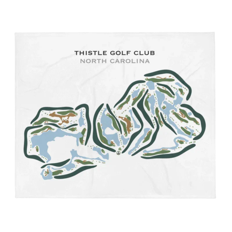 Thistle Golf Club, North Carolina - Printed Golf Courses