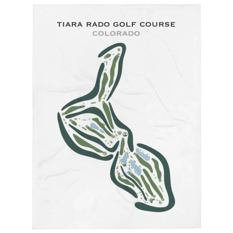 Tiara Rado Golf Course, Colorado - Printed Golf Courses