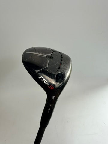 Titleist TSR3 3 Wood 15° HZRDUS Smoke Green 60 6.0 Stiff RH (Used)