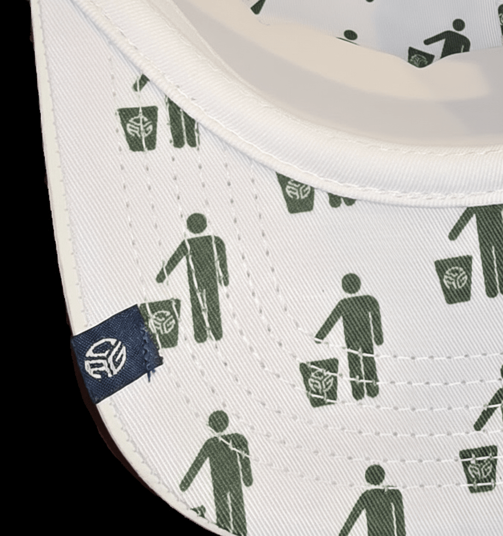 TRASH (Upside Down) Rope Snapback – Waste Management Edition