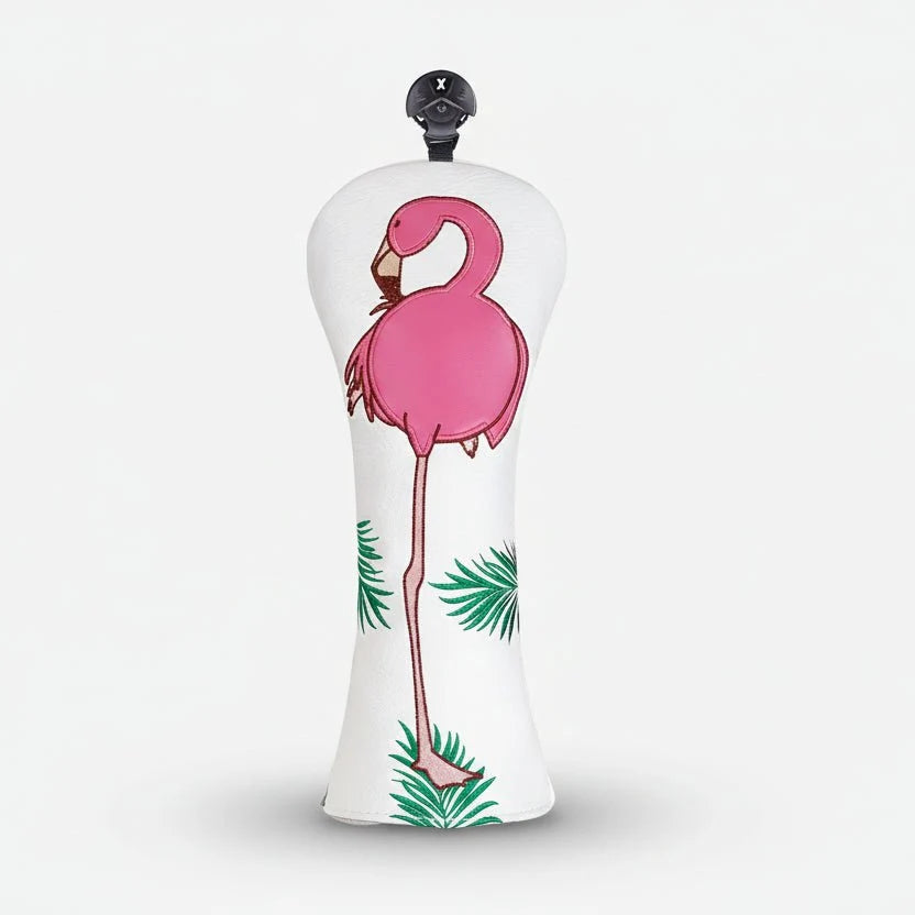Tropical Flamingos Headcover