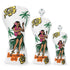 Tropical Hula Girl Headcovers