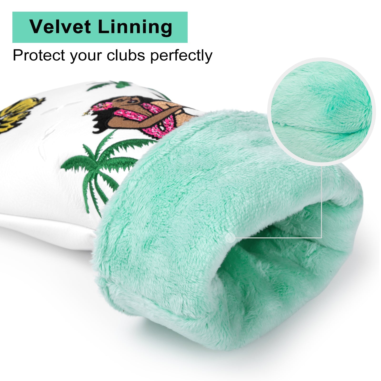 Tropical Hula Girl Headcovers