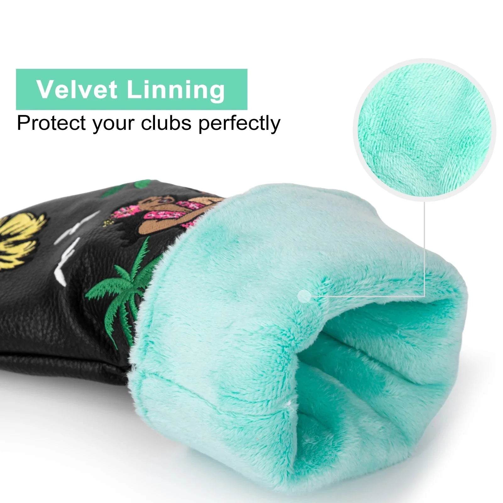 Tropical Hula Girl Headcovers