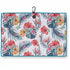 Tropical Magnetic Golf Towel | 16" x 24" Floral Golf Bag Towel