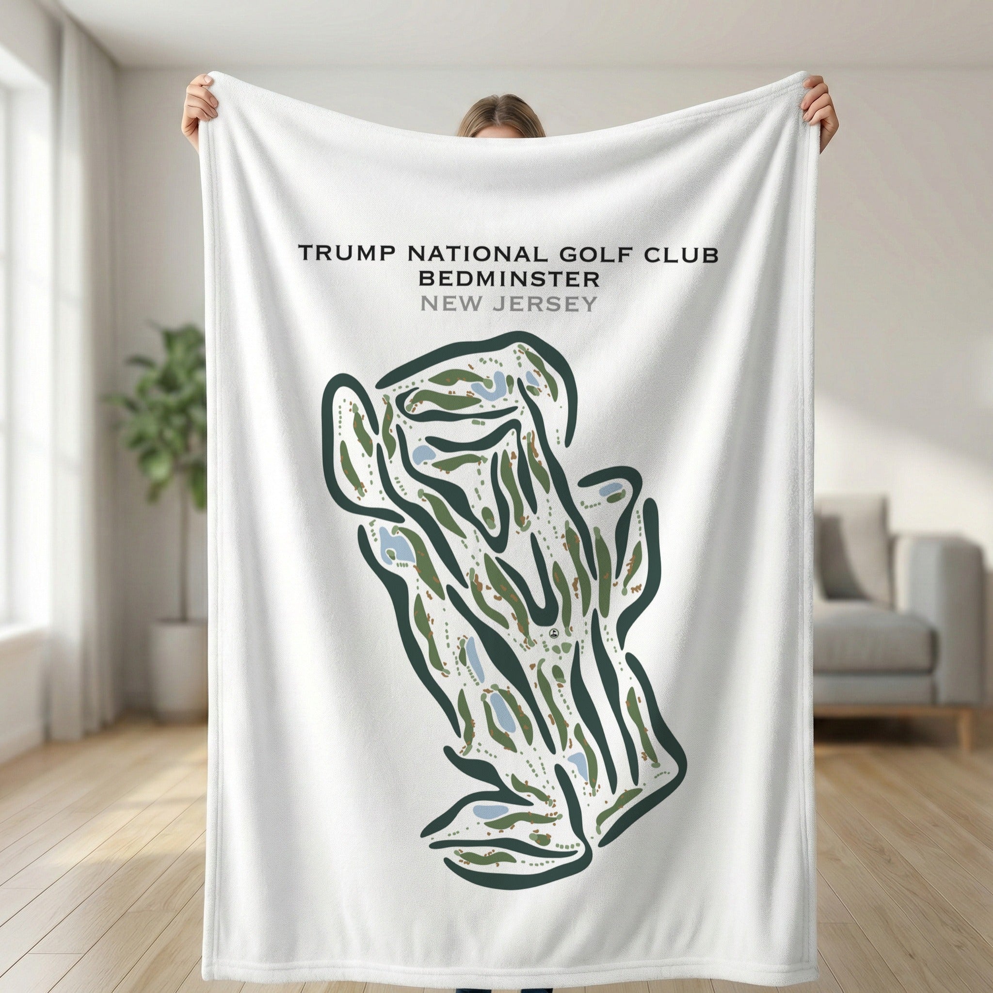 Trump National Golf Club Bedminster, New Jersey - Printed Golf Courses