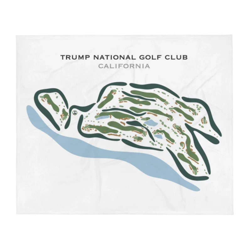 Trump National Golf Club, California - Printed Golf Courses