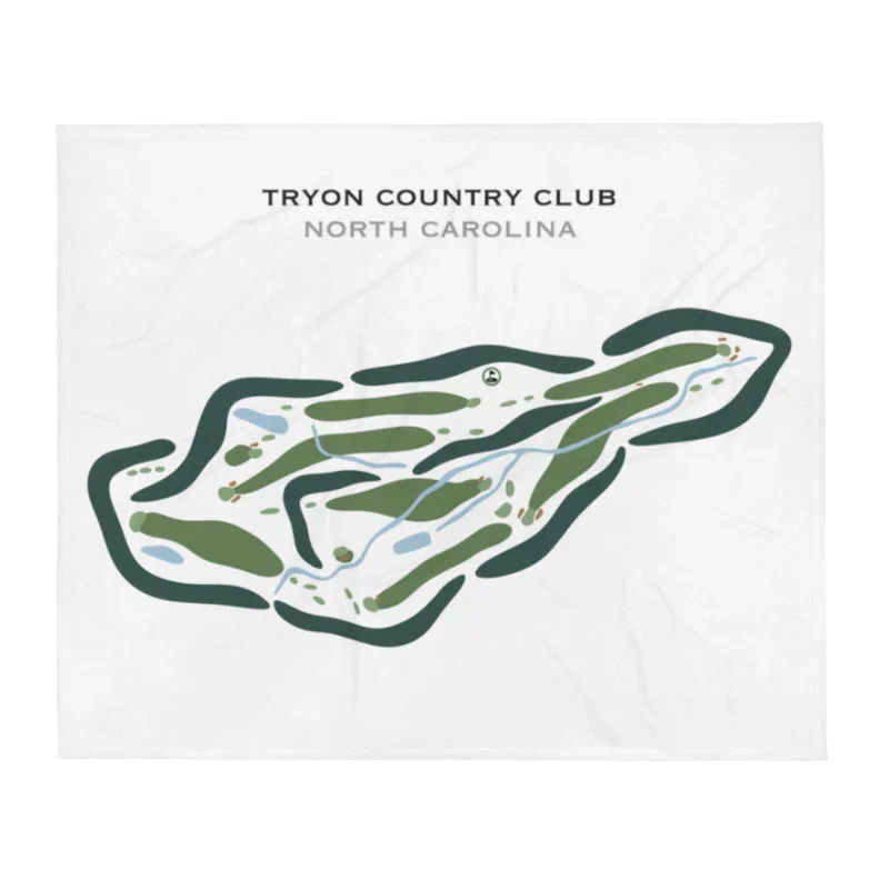 Tryon Country Club, North Carolina - Printed Golf Courses