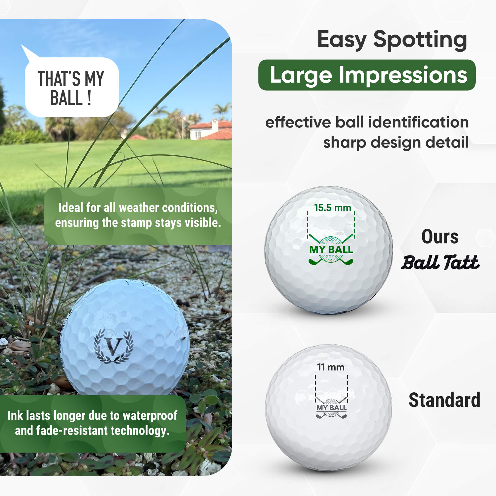 V Monogram & Ball Marker