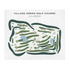 Village Green Golf Course, Illinois - Printed Golf Courses