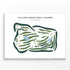 Village Green Golf Course, Illinois - Printed Golf Courses