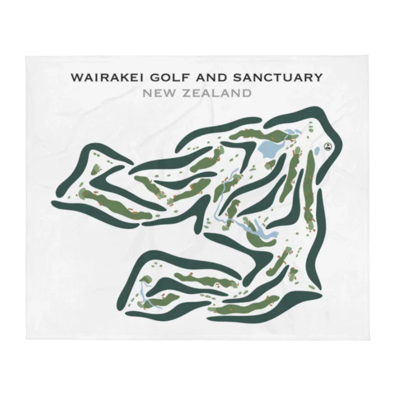 Wairakei Golf + Sanctuary, New Zealand - Printed Golf Courses