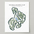 Walpole Country Club, Massachusetts - Printed Golf Courses