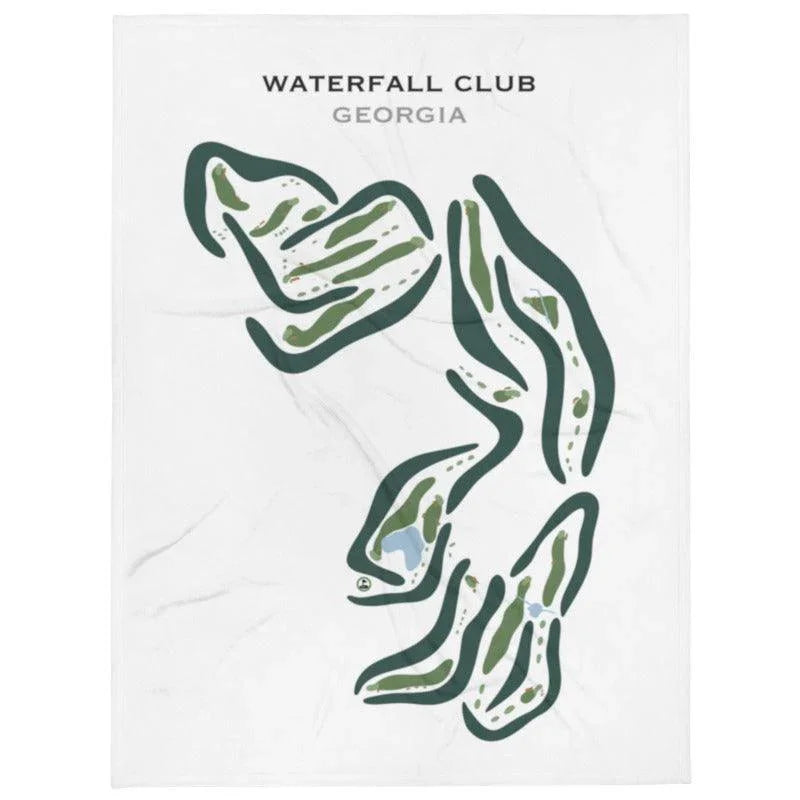 The Waterfall Golf Club, Georgia - Printed Golf Courses