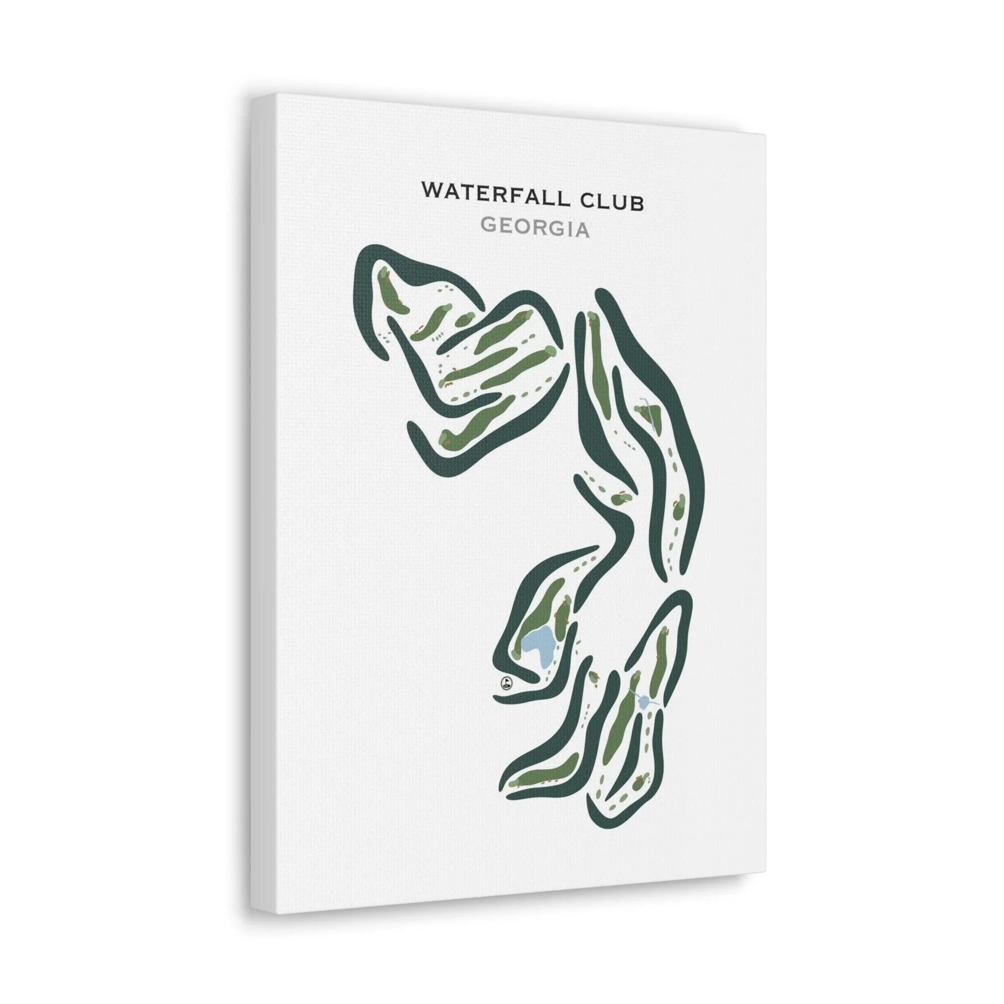 The Waterfall Golf Club, Georgia - Printed Golf Courses