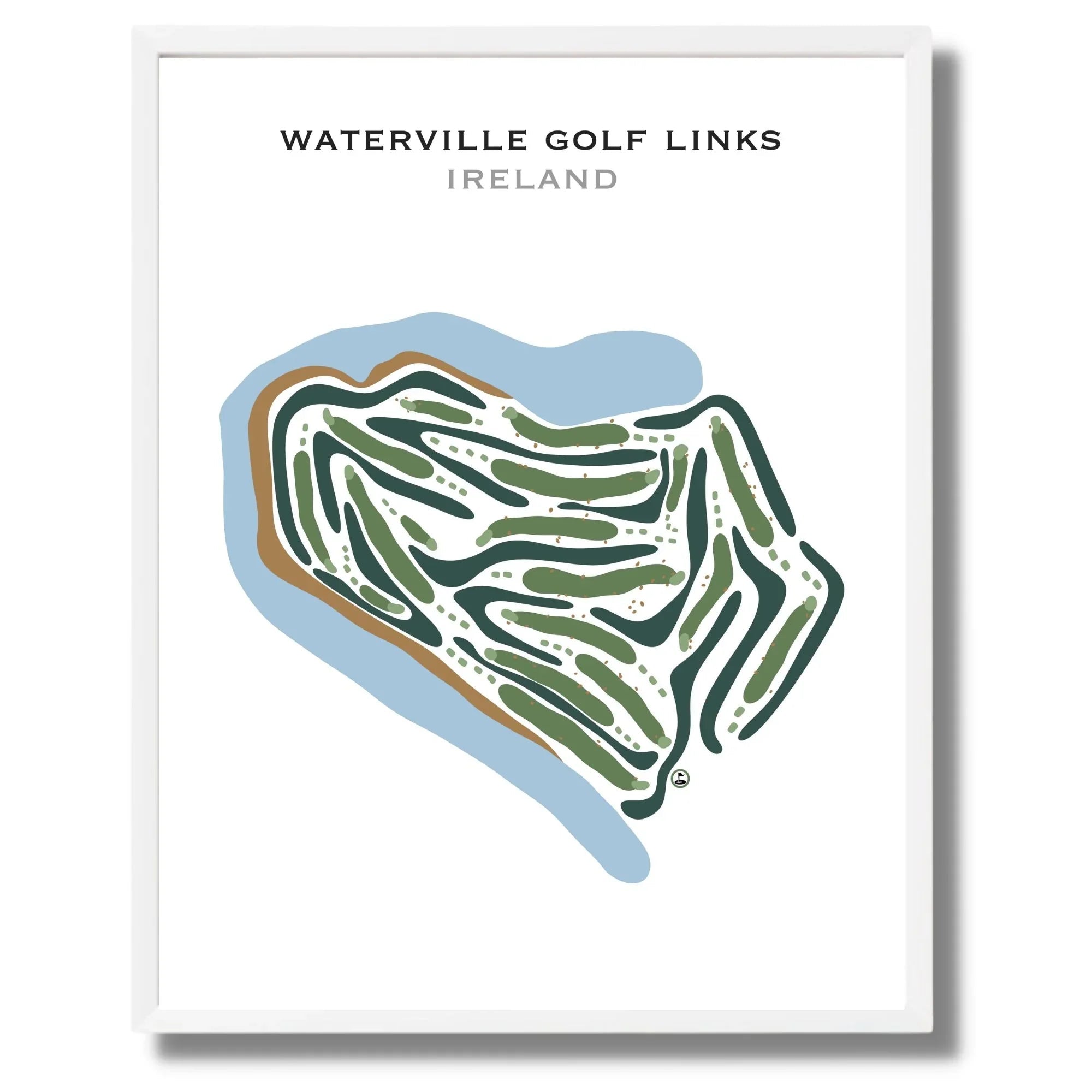 Waterville Golf Links, Ireland - Printed Golf Courses