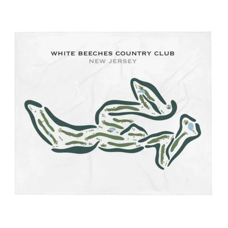 White Beeches Country Club, New Jersey - Printed Golf Courses