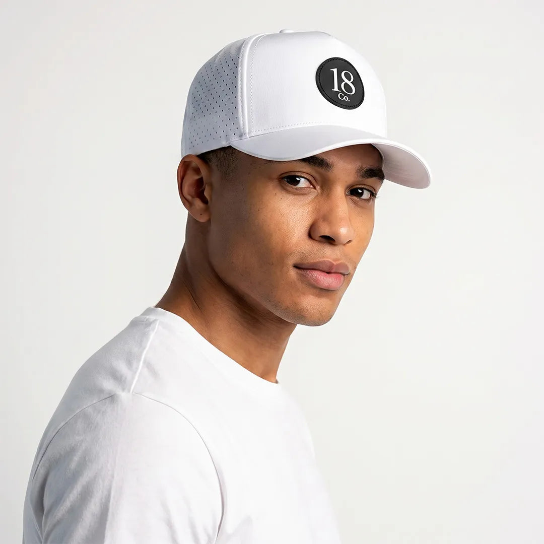 Performance Golf Hat — White