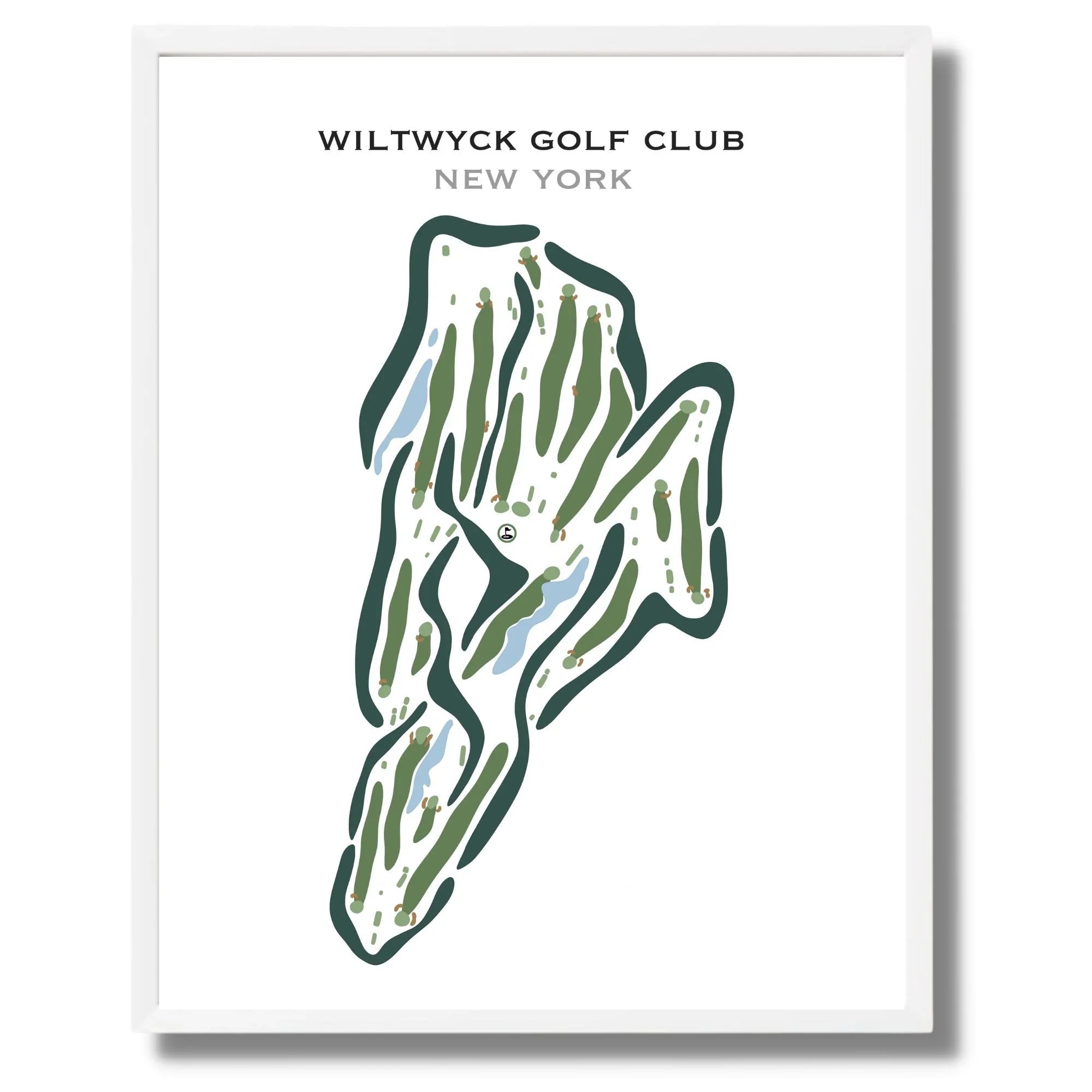 Wiltwyck Golf Club, New York - Printed Golf Courses