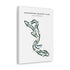 Winchester Country Club, California - Printed Golf Course