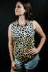 Womens Cheetah Leopard Polo