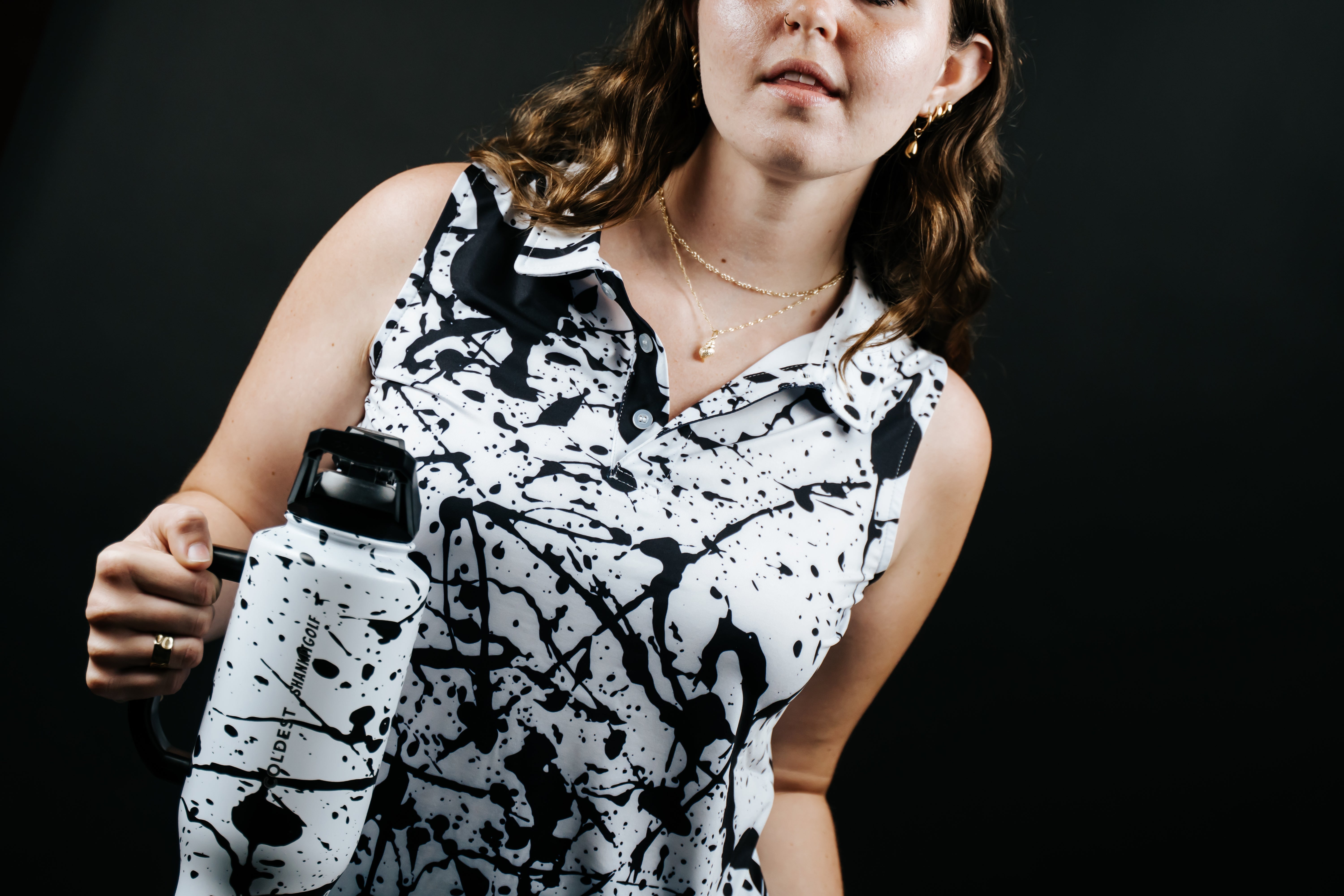 Women's Coldest x Shankitgolf Dark Matter Polo