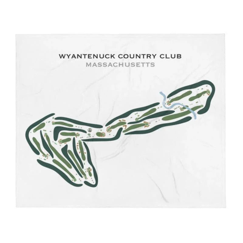 Wyantenuck Country Club, Massachusetts - Printed Golf Courses