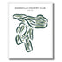 Zanesville Country Club, Ohio - Printed Golf Courses