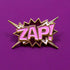 "ZAP!" Pop Art Pin
