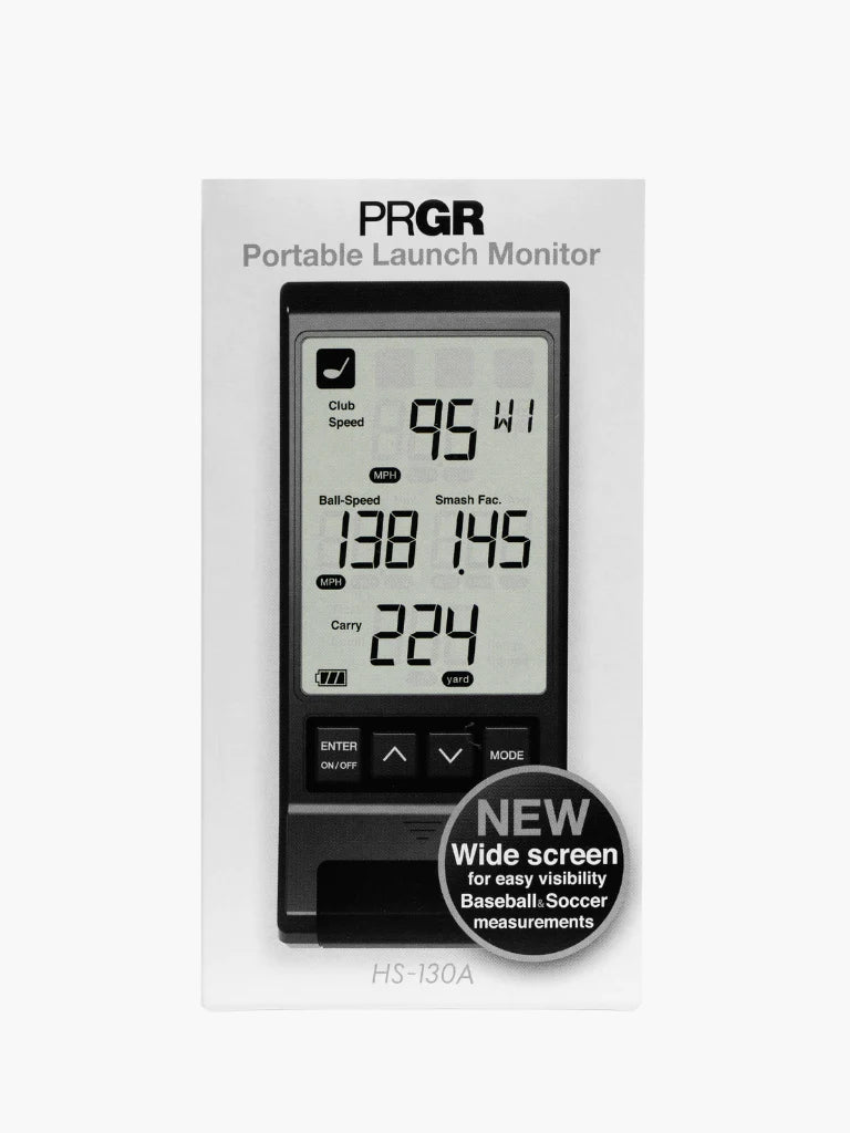 PRGR Portable Launch Monitor (HS130A)